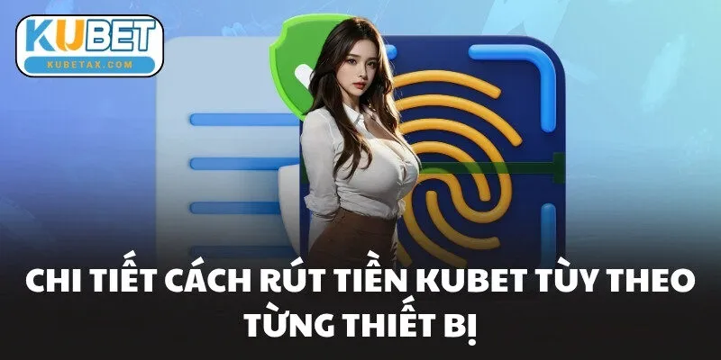 Chi tiết cách rút tiền KUBET tùy theo từng thiết bị