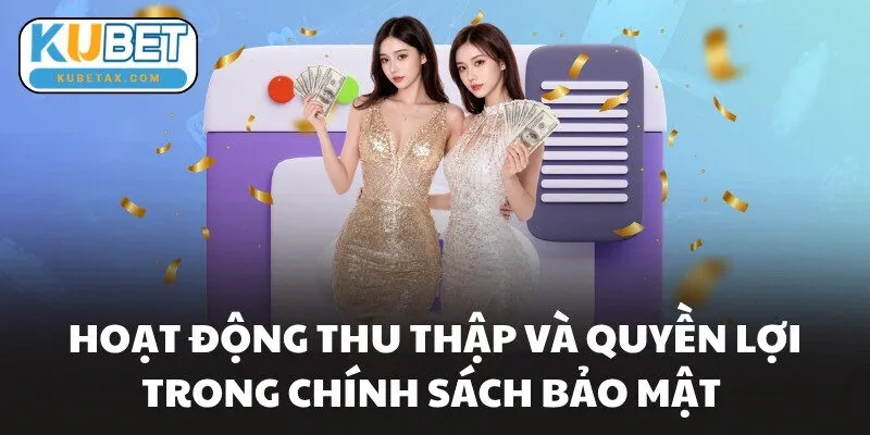 Hoạt động thu thập và quyền lợi trong chính sách bảo mật